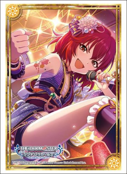 『アイドルマスター シンデレラガールズ』ブシロードスリーブコレクション Vol.4710『村上 巴』こぶし・紅ver.(75枚入り)